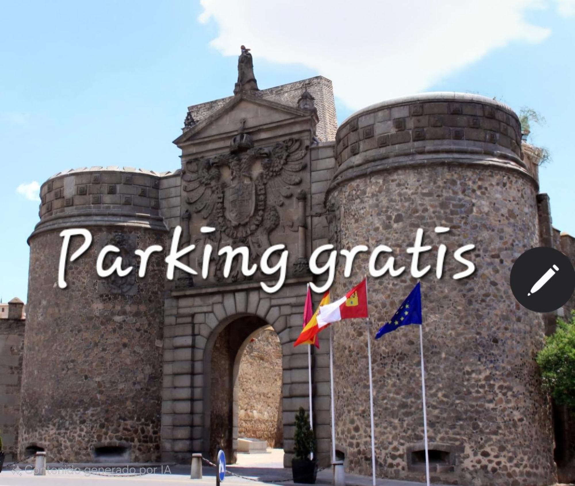 Puerta De Bisagra-Parking Gratis- Con 2 Habitaciones Толедо Екстериор снимка